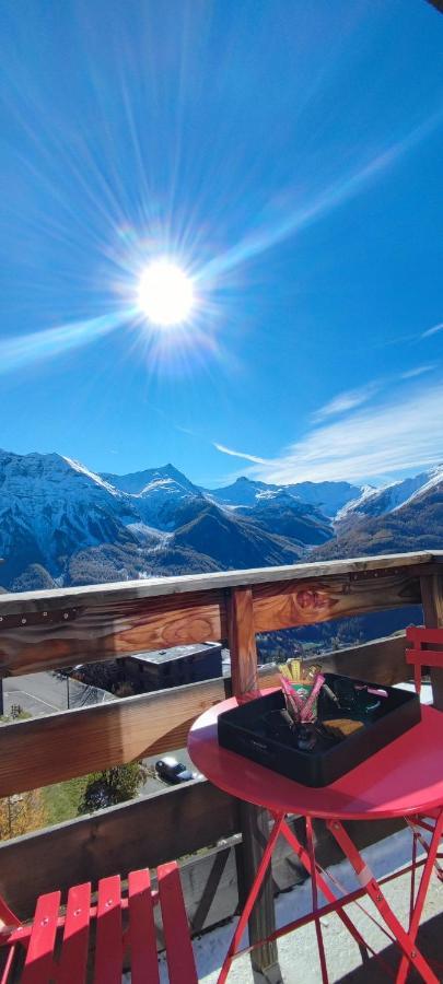 Orcieres Rond Point Des Pistes 1 Panoramique, Front De Neige Lägenhet Exteriör bild