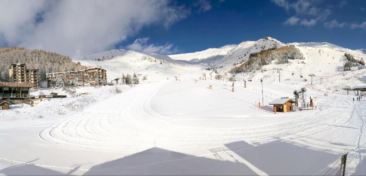 Orcieres Rond Point Des Pistes 1 Panoramique, Front De Neige Lägenhet Exteriör bild